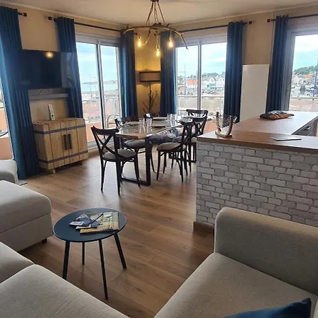 Le Panoramic Exceptionnelle Vue Appartamento Grandcamp-Maisy